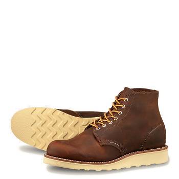 Red Wing Heritage Round - Hnede 6 Inch Cizmy Damske, RW443SK